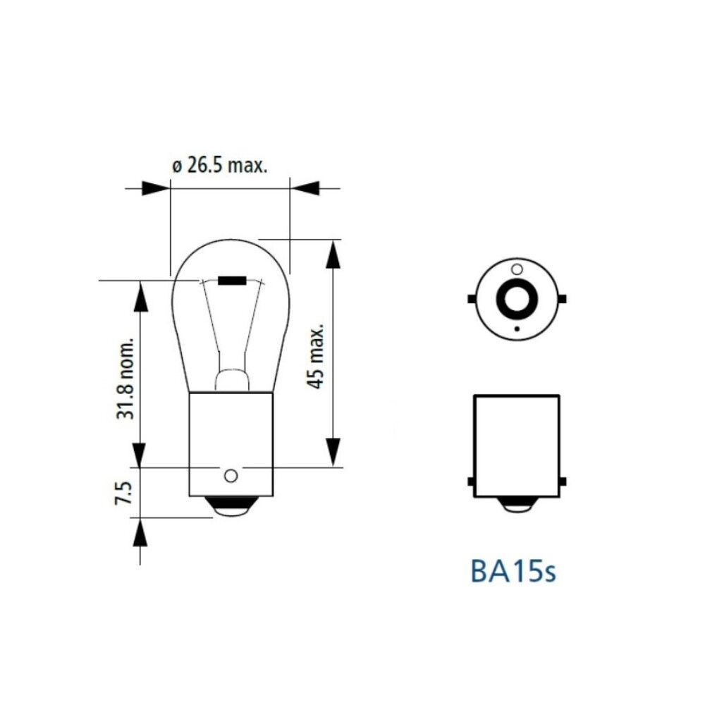 Лампы накаливания ba15s